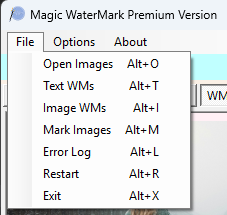 Menu-File